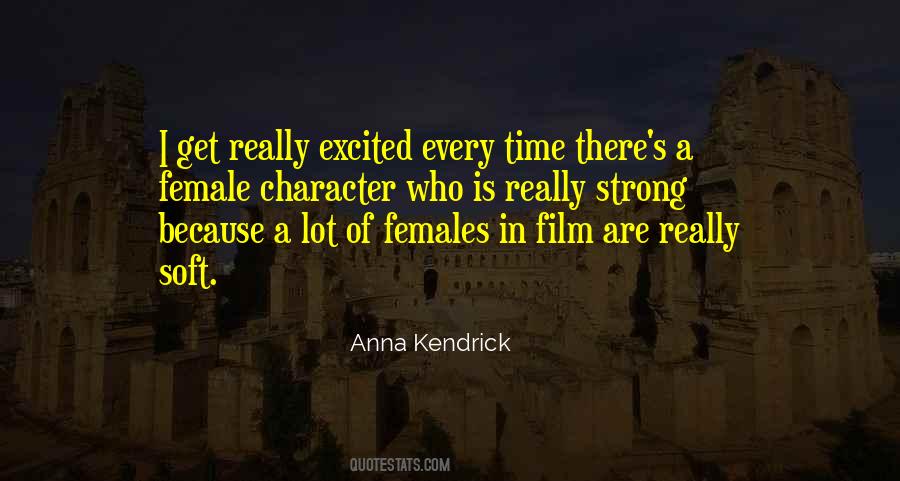 Female Character Quotes #1076301