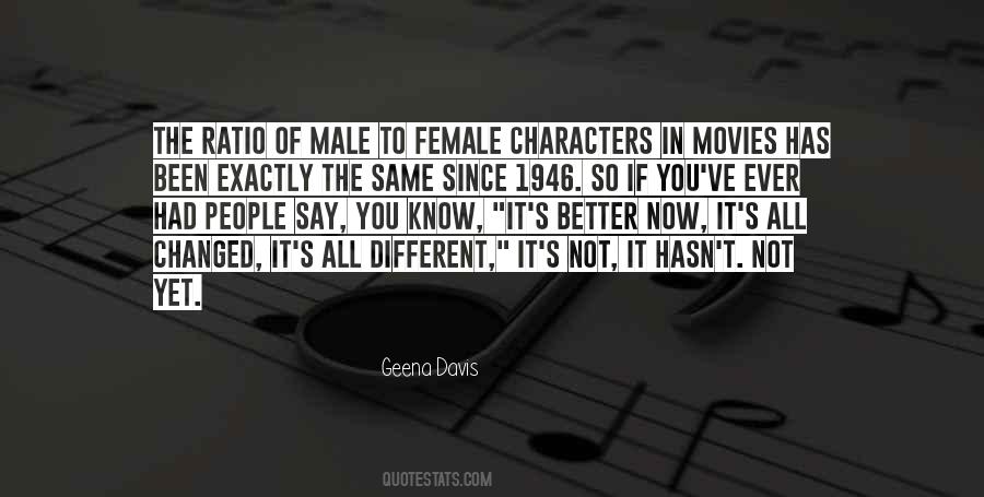 Female Character Quotes #1302040