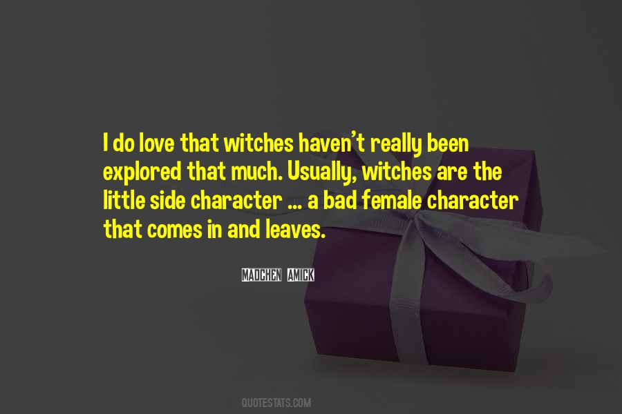 Female Character Quotes #1587771