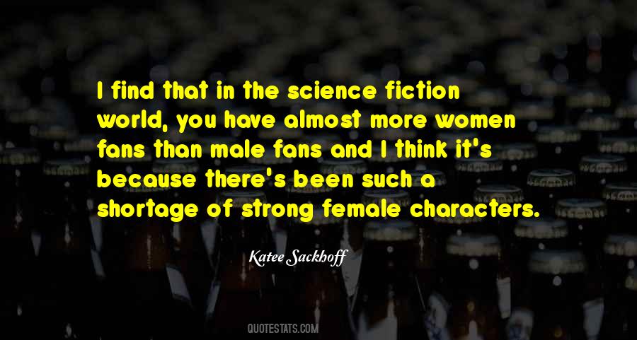 Female Character Quotes #326489