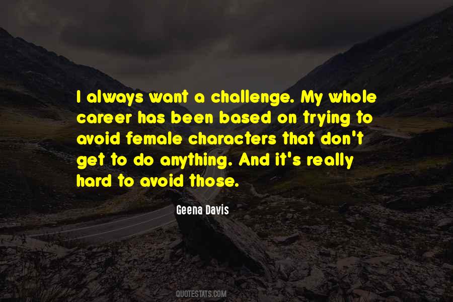 Female Character Quotes #535667