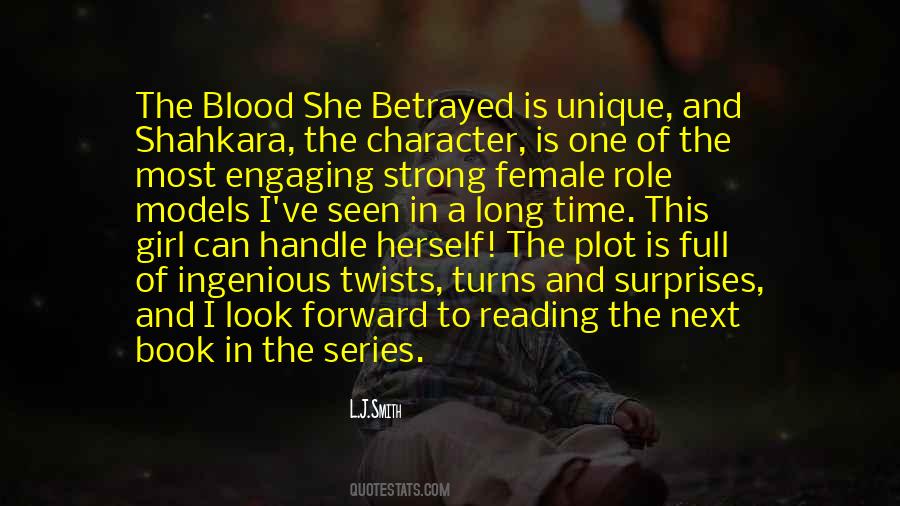 Female Character Quotes #68527