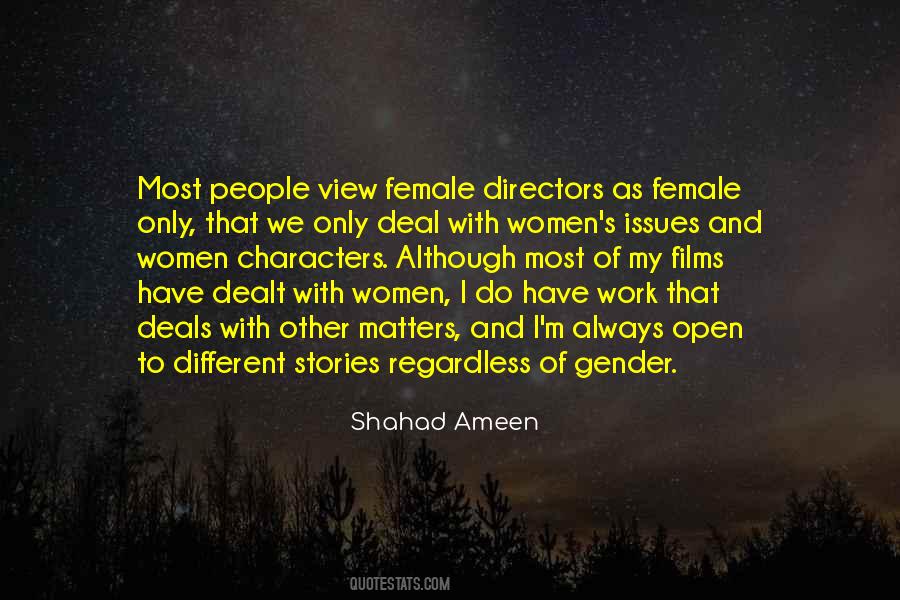 Female Character Quotes #829035