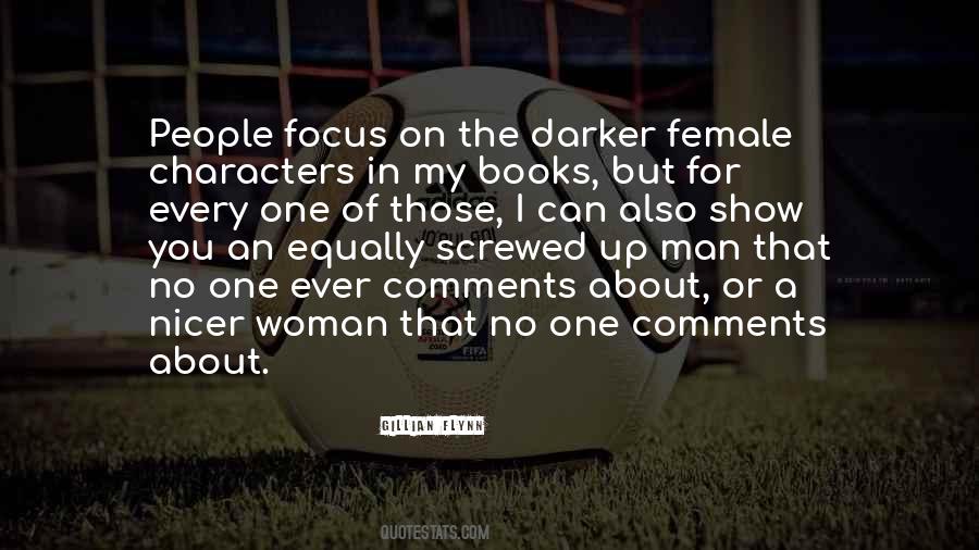 Female Character Quotes #887328