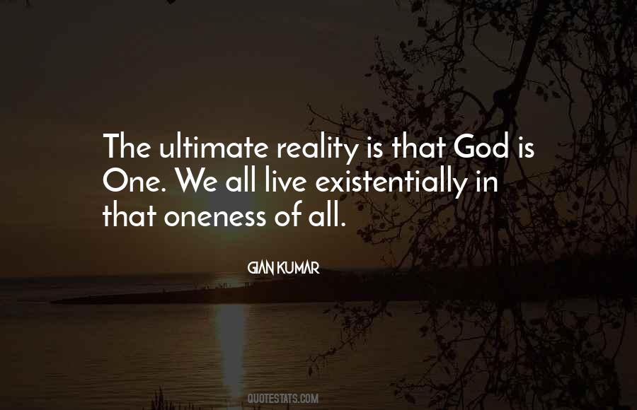 Quotes About Ultimate Reality #1595302