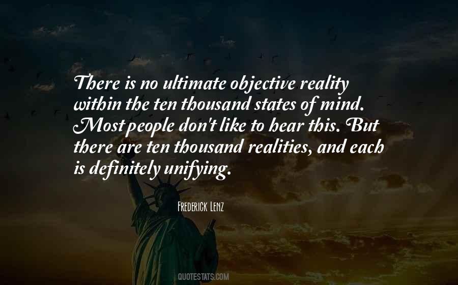 Quotes About Ultimate Reality #1812776