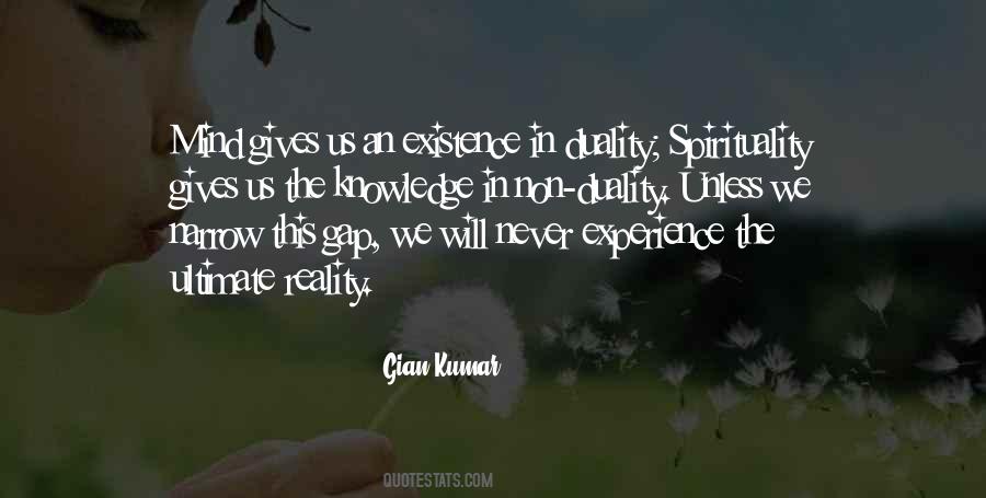 Quotes About Ultimate Reality #69240