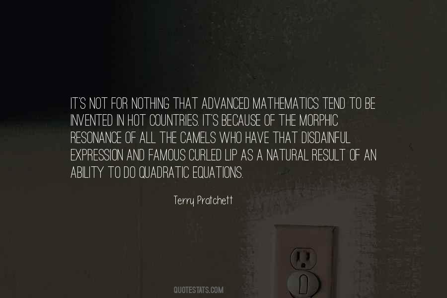 Quotes About Math Equations #168111