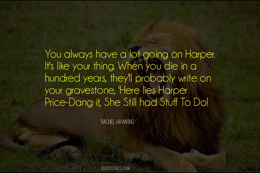 Quotes About Rachel Price #1322032