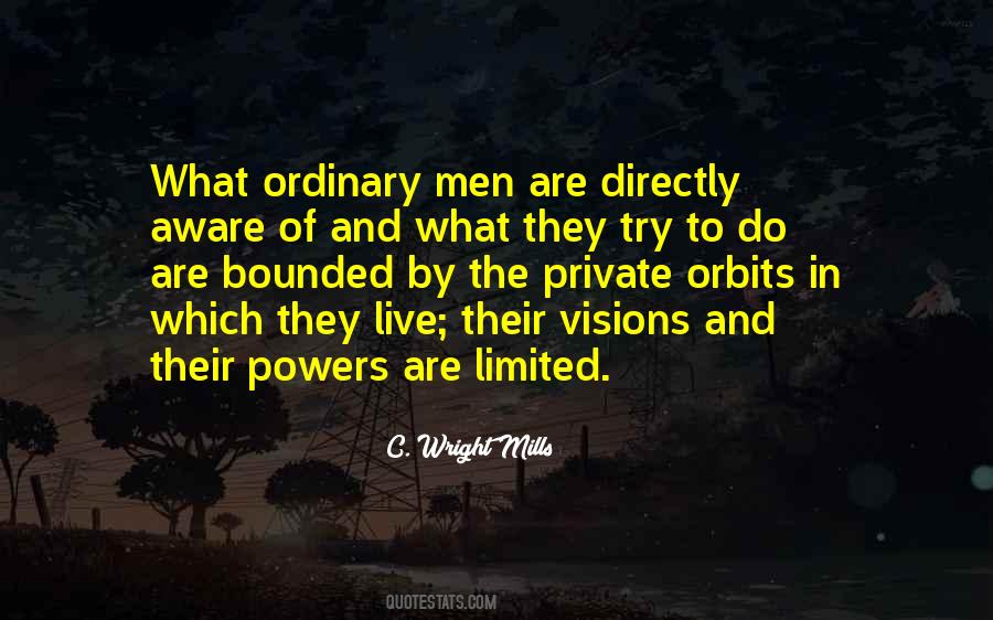 Ordinary Men Quotes #1417265