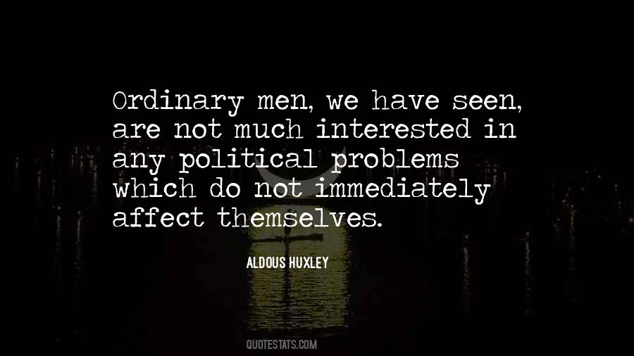 Ordinary Men Quotes #1606616