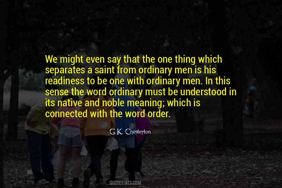 Ordinary Men Quotes #1726729