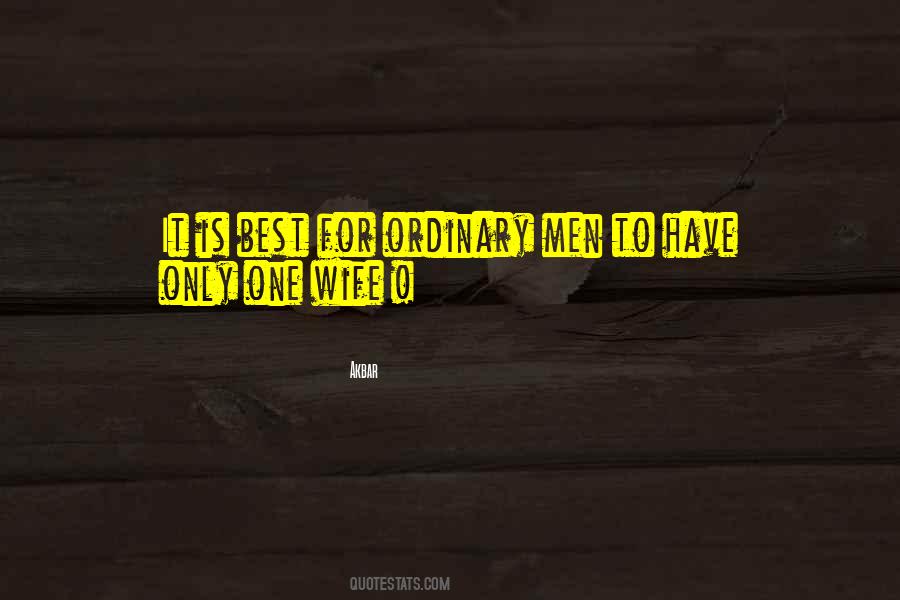 Ordinary Men Quotes #1879345