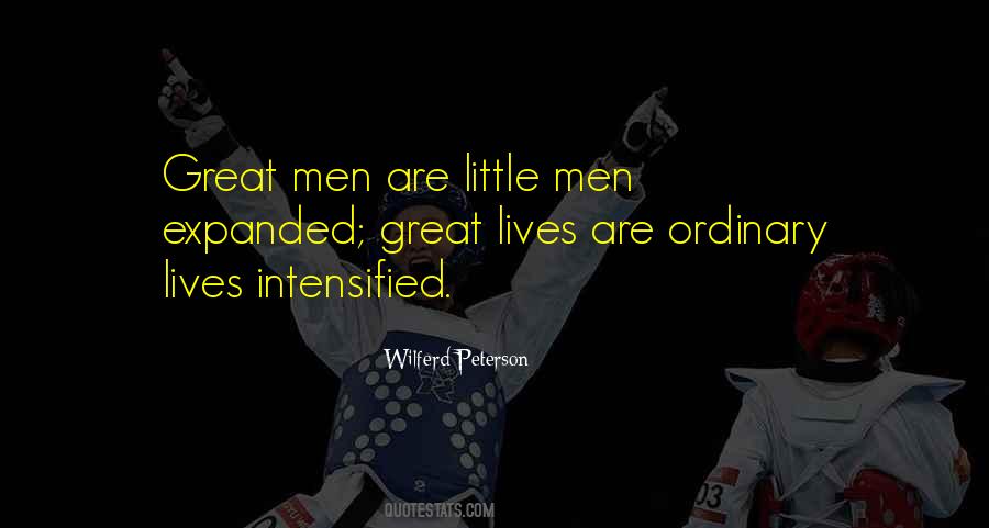 Ordinary Men Quotes #73557