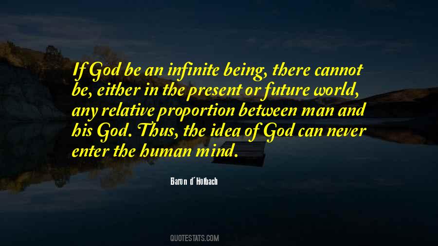 Quotes About God Being Infinite #1018057