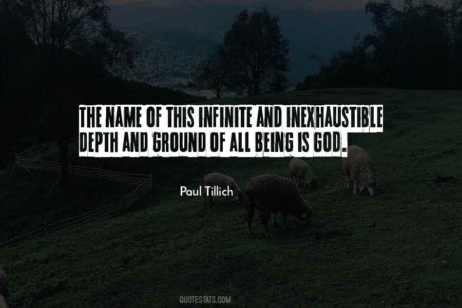 Quotes About God Being Infinite #304746