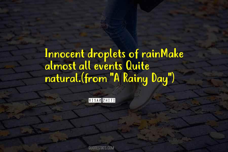 Quotes About Rainy Day #444909