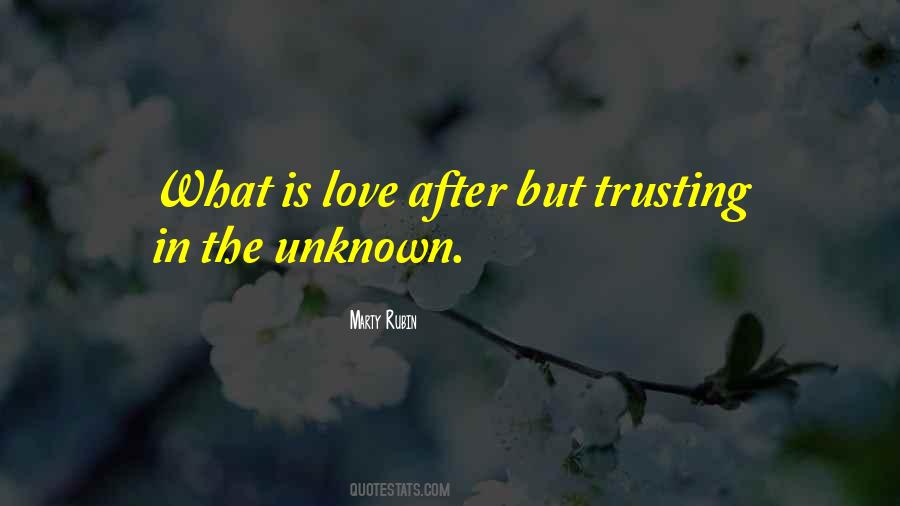 Trusting In Love Quotes #1469893