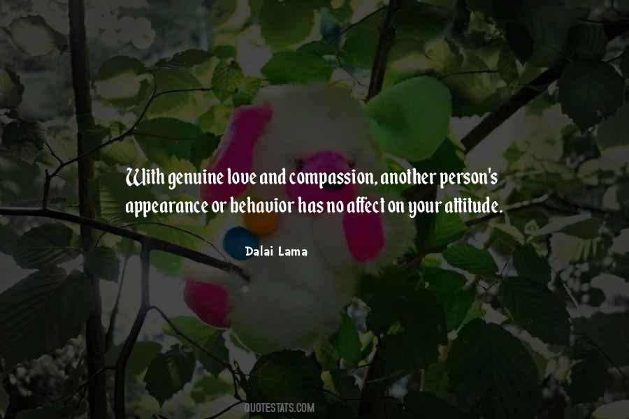 Quotes About Genuine Love #1209208