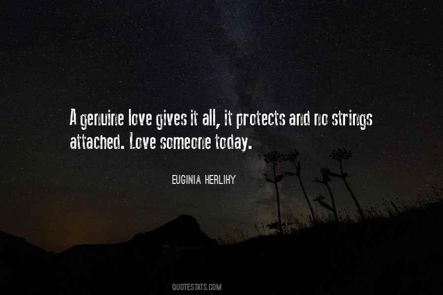Quotes About Genuine Love #1505816