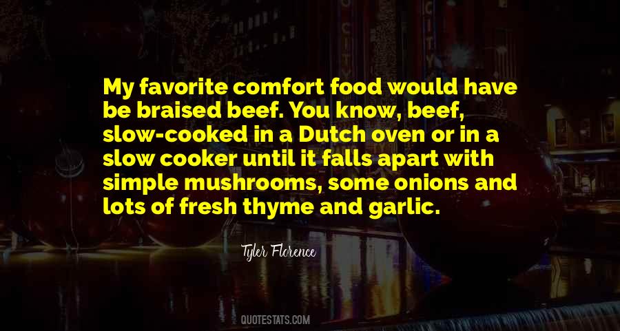 Quotes About Comfort Food #1460670