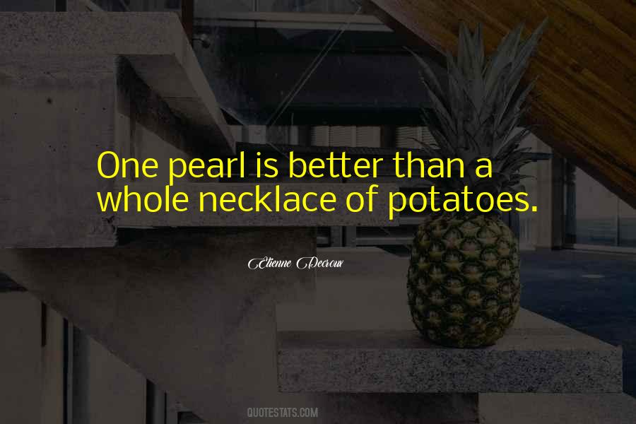 Quotes About Pearl Necklaces #607444