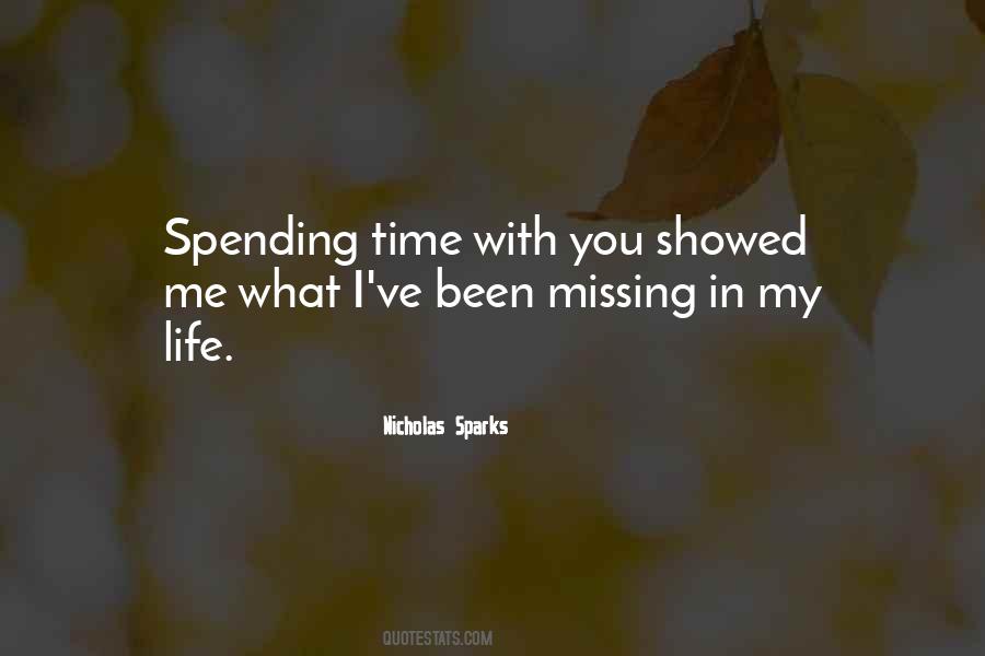 Quotes About Spending Time With You #209321
