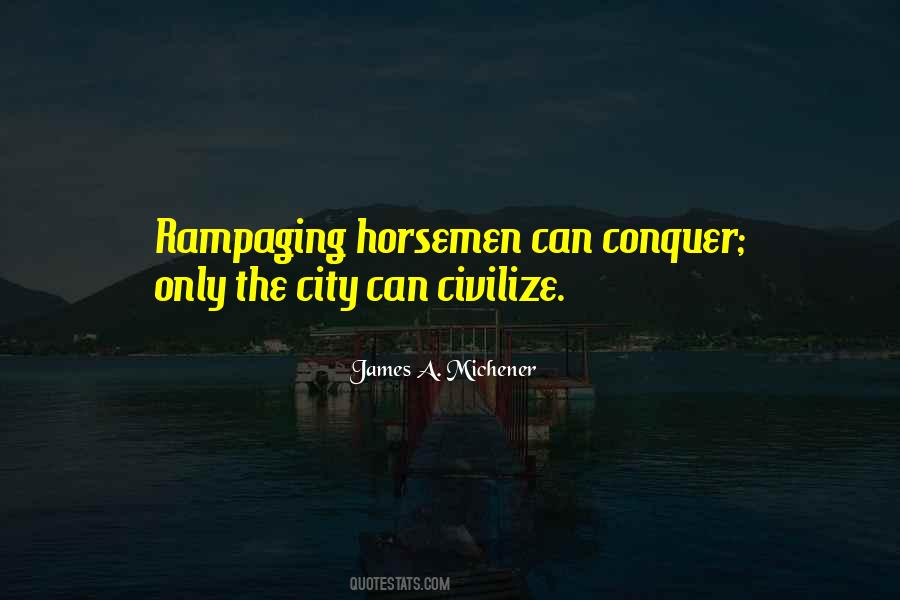 Quotes About Horsemen #1298255