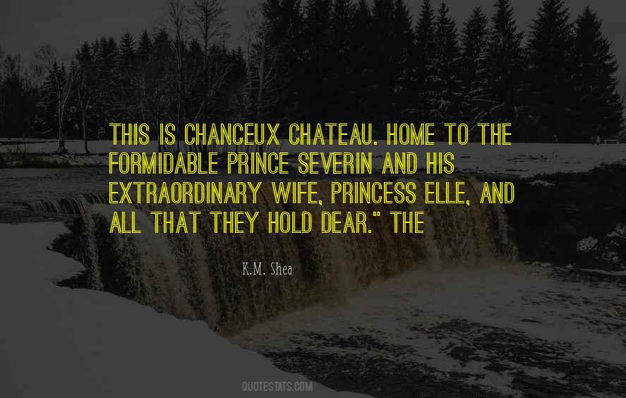 Quotes About Chateau #90028