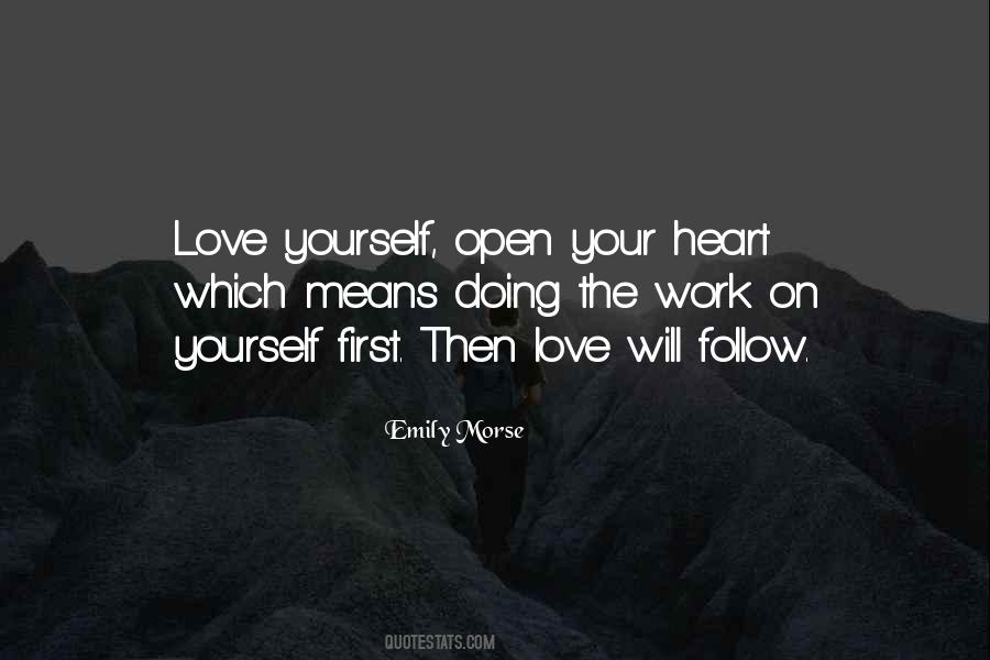 Quotes About First Love Yourself #361172