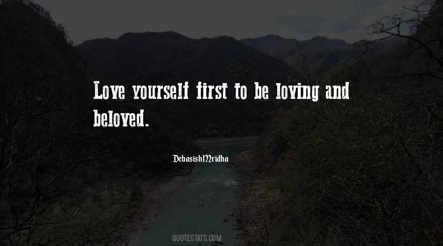 Quotes About First Love Yourself #418326