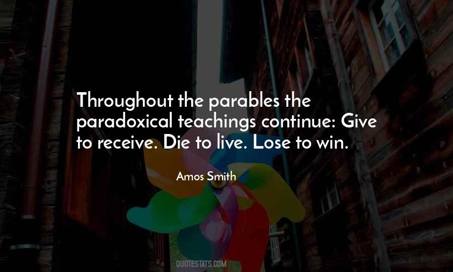 Quotes About Parables #1202726