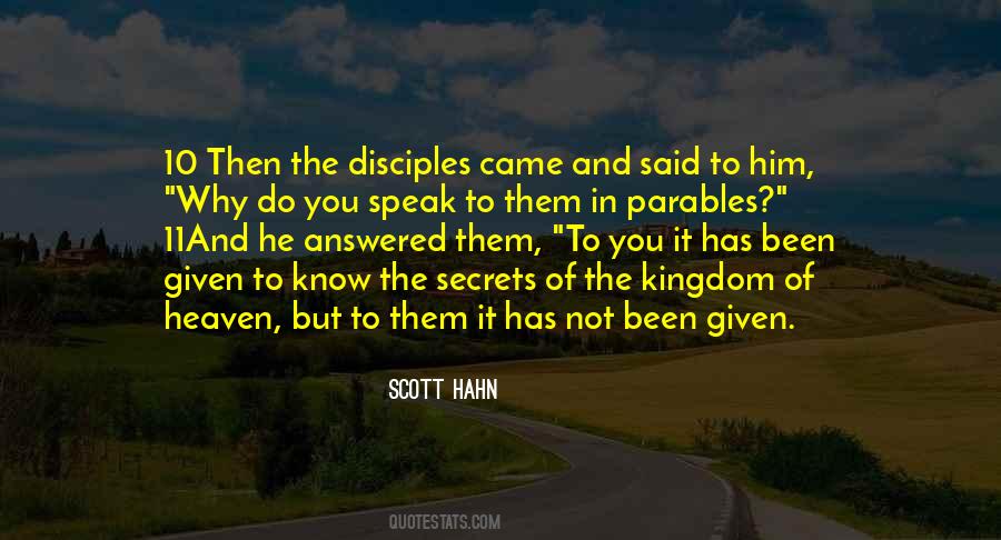 Quotes About Parables #812305