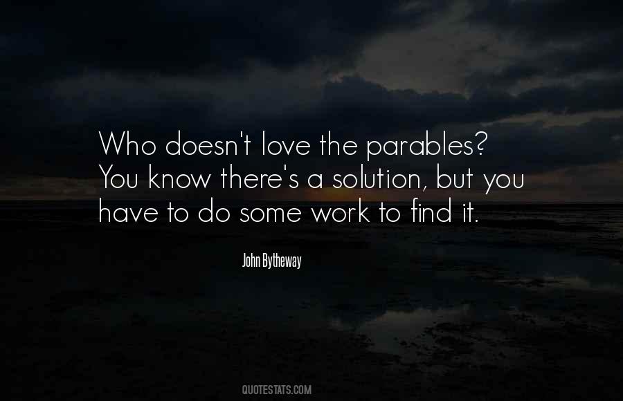 Quotes About Parables #949506