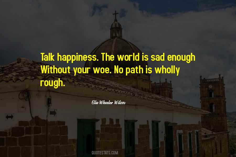 Quotes About Sad Happiness #734873