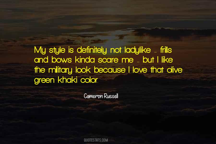 Khaki Color Quotes #1313288
