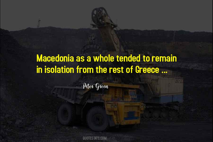 Quotes About Macedonia #1369327