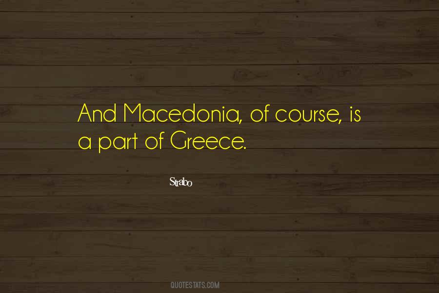 Quotes About Macedonia #448897