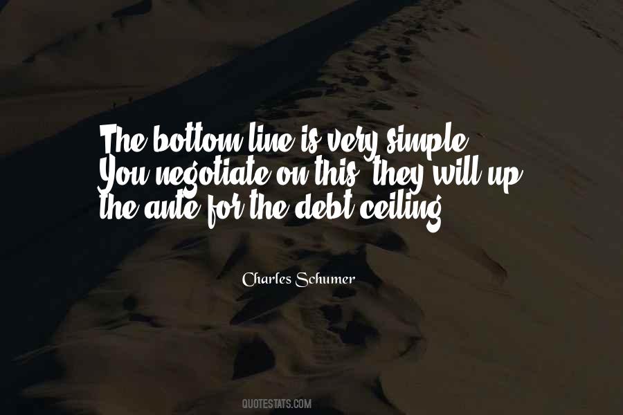 Quotes About Debt Ceiling #216213