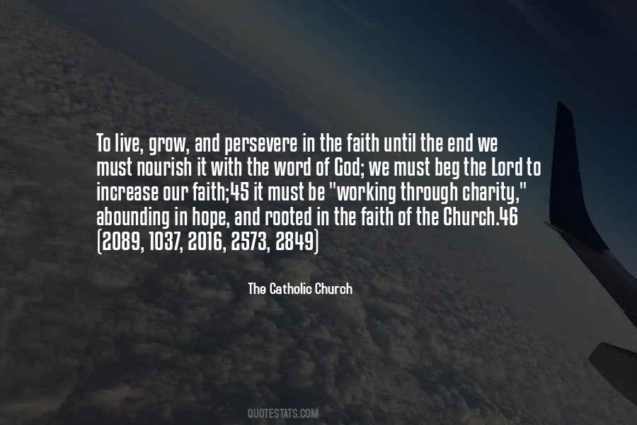 Quotes About Our Faith #1098740