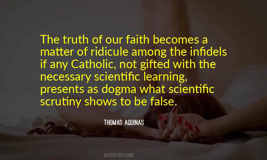 Quotes About Our Faith #1329153