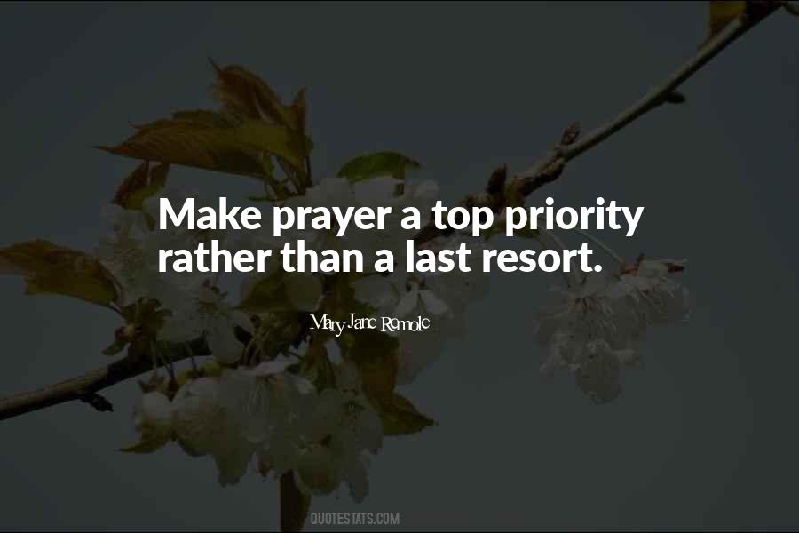 Quotes About Priority #1305212