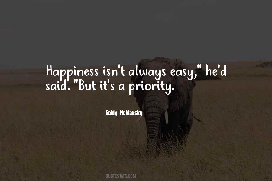 Quotes About Priority #1394890