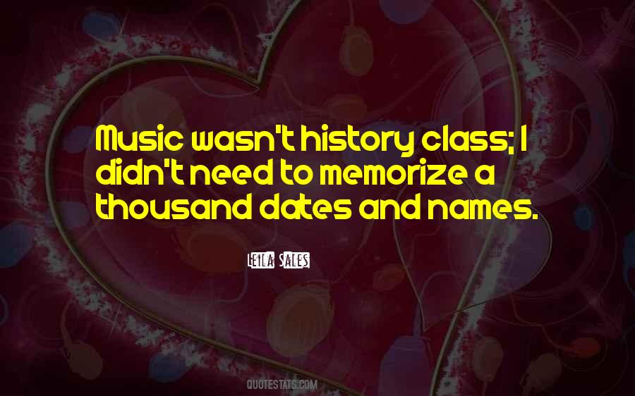 Quotes About History And Music #1044074