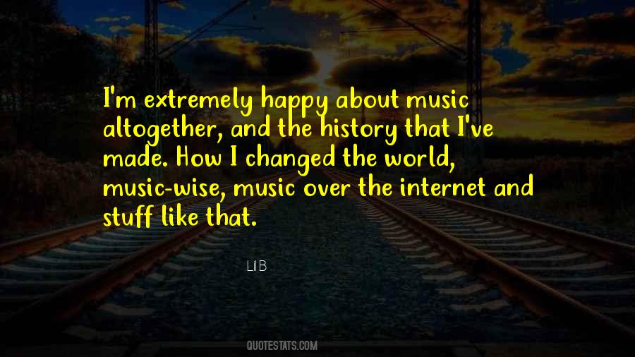 Quotes About History And Music #724746