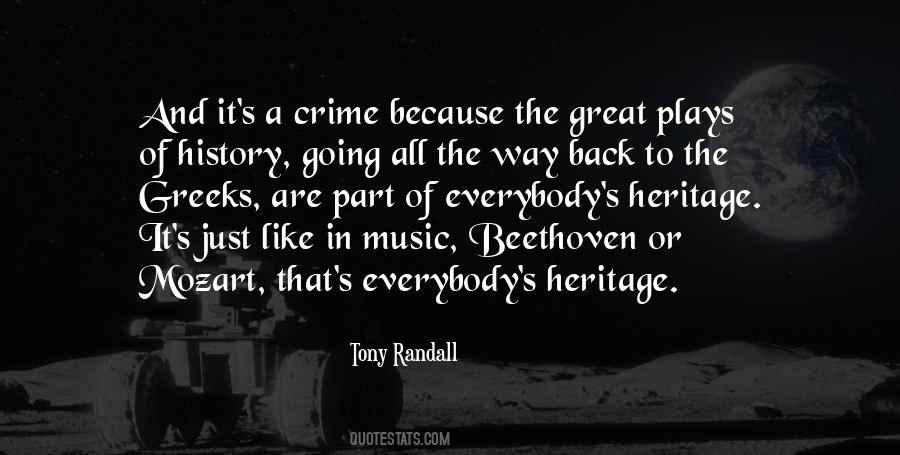 Quotes About History And Music #94209
