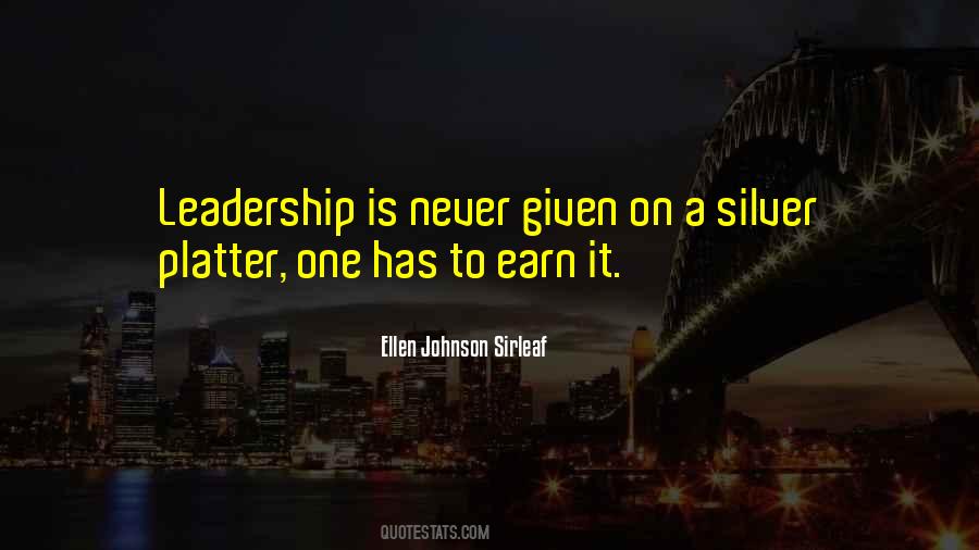 Ellen Sirleaf Quotes #1178385