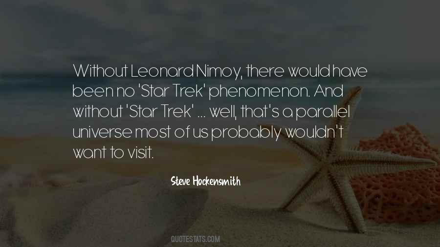 Quotes About Trek #1022392