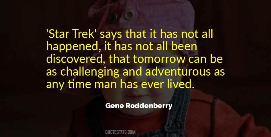 Quotes About Trek #1222097