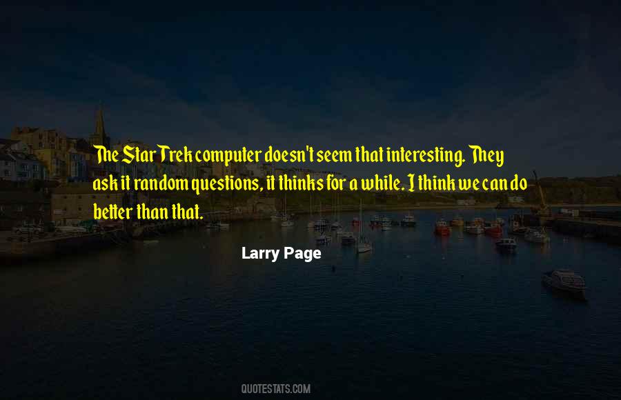 Quotes About Trek #1365225